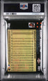 2007 Topps Factory Set Barry Bonds Touched Base Relic PSA 7