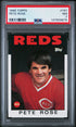 1986 TOPPS 741 PETE ROSE PSA 7 - front