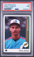 1989 Upper Deck Randy Johnson RC Star Rookie PSA 9 #25