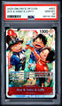 2025 One Piece Op13-Carrying On His Will Ace & Sabo & Luffy PSA 10 #007