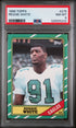 1986 TOPPS 275 REGGIE WHITE PSA 8 - front