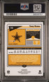 2022 Panini Classics Tony Romo Orange Lazer /10 psa 10