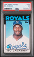 1986 TOPPS TRADED 50T BO JACKSON PSA 7 - front