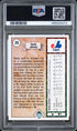 1989 UPPER DECK 25 RANDY JOHNSON STAR ROOKIE PSA 8 - back