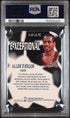 1999 SKYBOX E-X E-XCEPTIONAL 3 ALLEN IVERSON RED PSA 7 - back