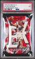 1999 SKYBOX E-X E-XCEPTIONAL 3 ALLEN IVERSON RED PSA 7 - front