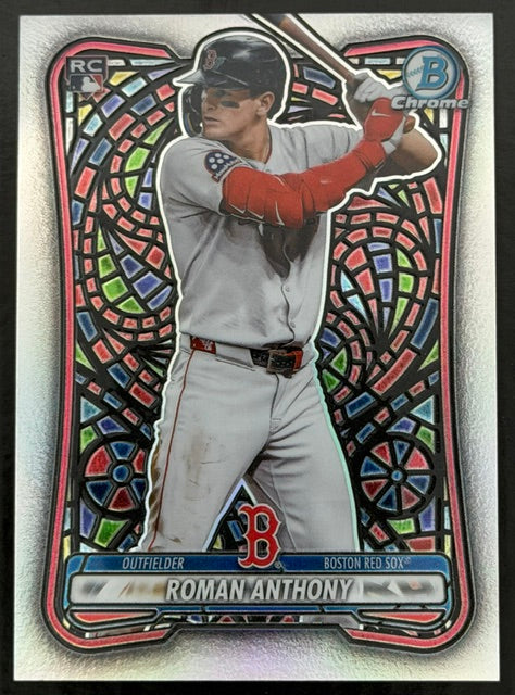 2026 Bowman Chrome Roman Anthony RC Stained Glass SSP