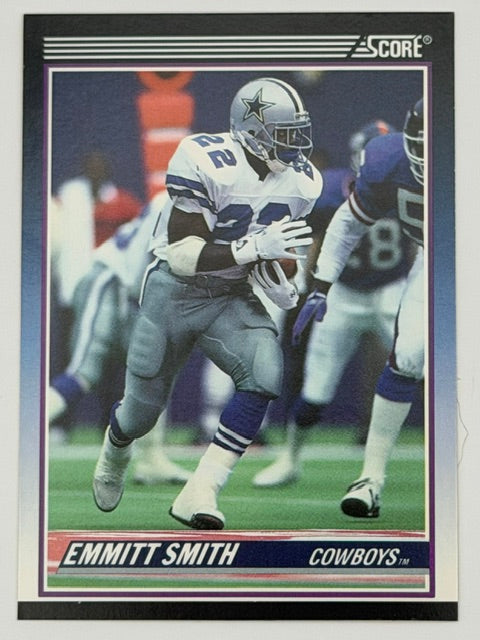 1990 Score 101T Emmitt Smith RC