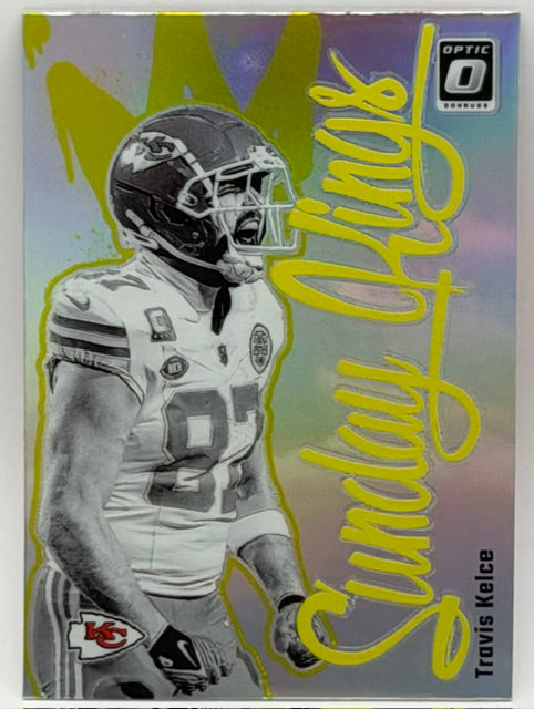 2024 Donruss Optic Travis Kelce Sunday Kings #20