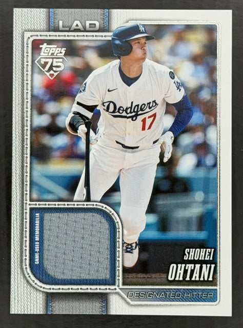 2026 Topps Series 1 Shohei Ohtani Game Used Memorabilia Relic #200