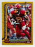 2025 Topps Chrome Jacory Croskey-Merritt RC Gold Wave /50