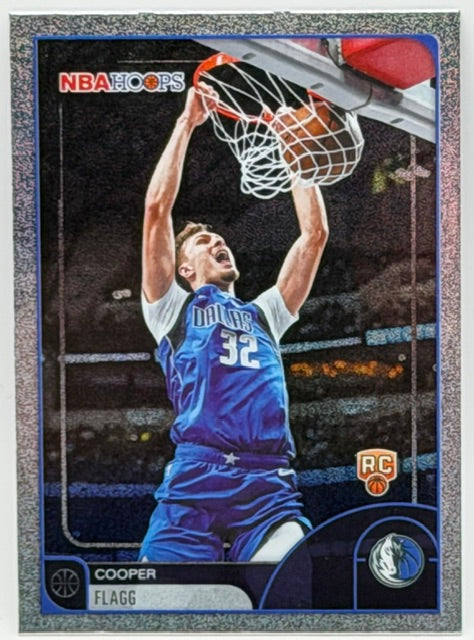 2025-26 NBA Hoops Cooper Flagg RC Silver Glitter