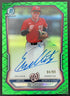 2026 Bowman Chrome Eli Willits Auto Green Reptilian Refractor /99