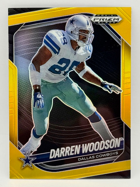 2025 Panini Prizm Black Darren Woodson True Gold /10