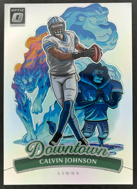 2025 Donruss Optic Downtown Calvin Johnson #4