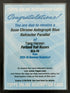 2025-26 Bowman Yang Hansen Rookie Redemption Auto Blue /150