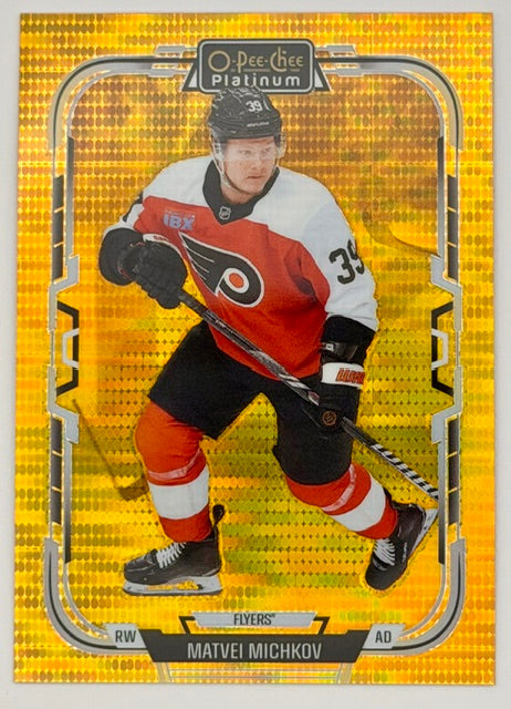 2025-26 O-Pee-Chee Platinum Matvei Michkov RC Gold /50