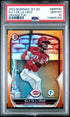 2023 Bowman 1St Edition Bppf65 Elly De La Cruz Orange Foil PSA 10