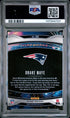 2024 Panini Prizm Fireworks 22 Drake Maye  PSA 8