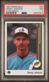 1989 UPPER DECK 25 RANDY JOHNSON STAR ROOKIE PSA 7 - front