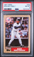 1987 TOPPS 500 DON MATTINGLY PSA 8 - front