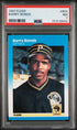 1987 FLEER 604 BARRY BONDS PSA 7 - front