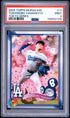 2025 TOPPS TAKASHI MURAKAMI + MLB WORLD TOUR TOKYO SERIES 11 YOSHINOBU YAMAMOTO PSA 9 - front