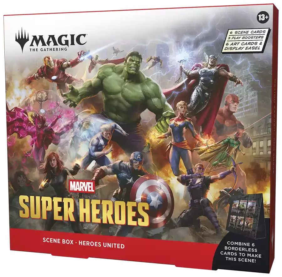 MTG Marvel Super Heroes Scene Box