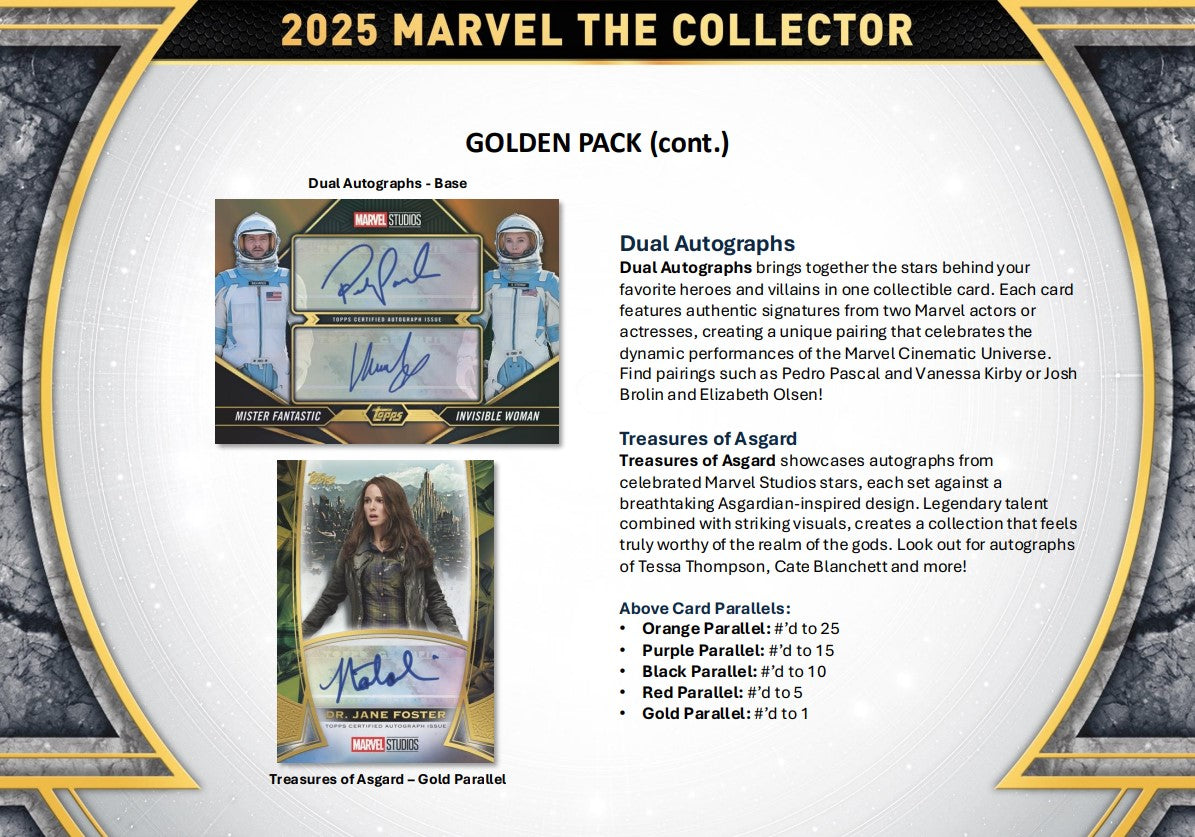 2025 Topps Marvel The Collector Hobby Box