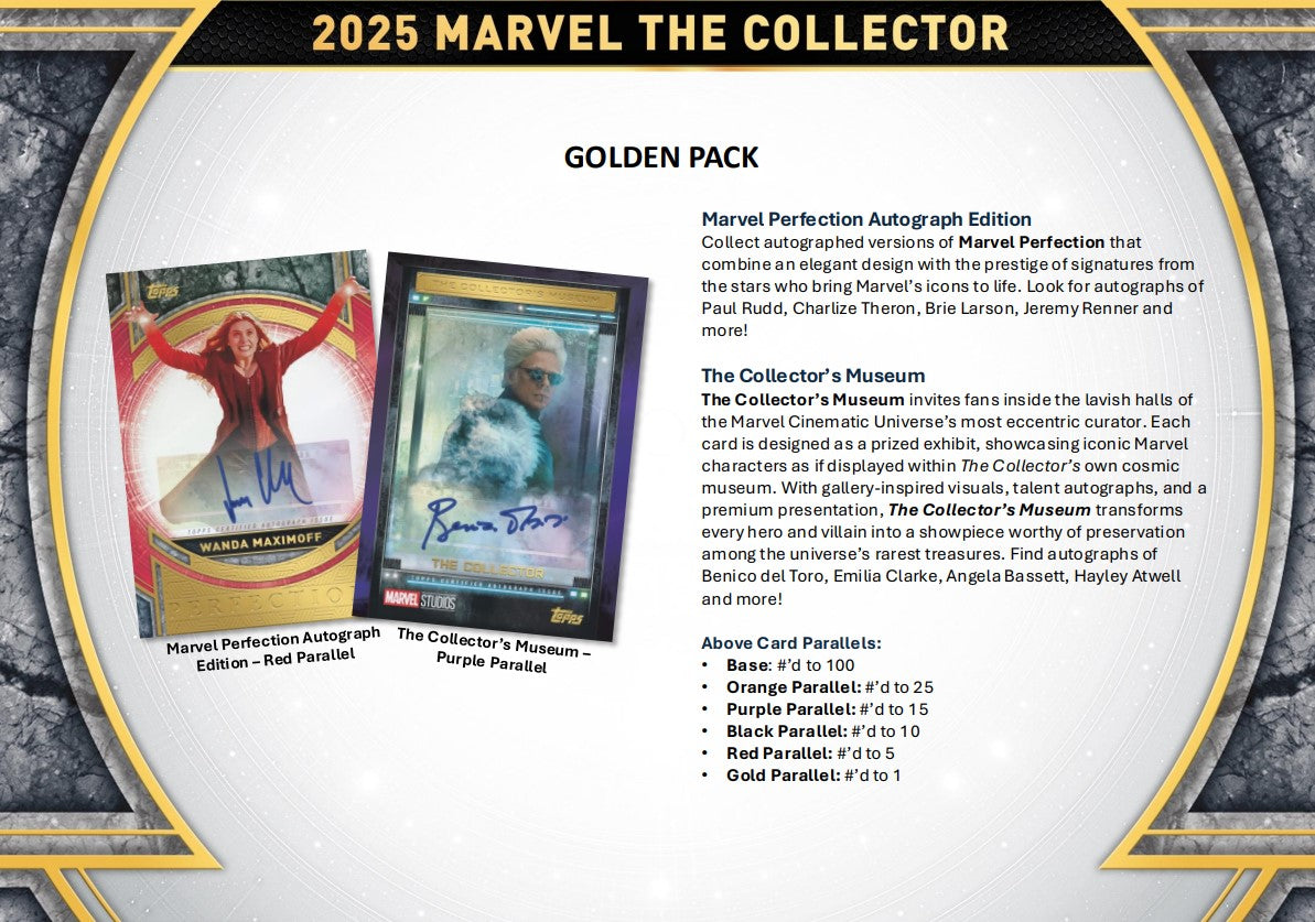 2025 Topps Marvel The Collector Hobby Box