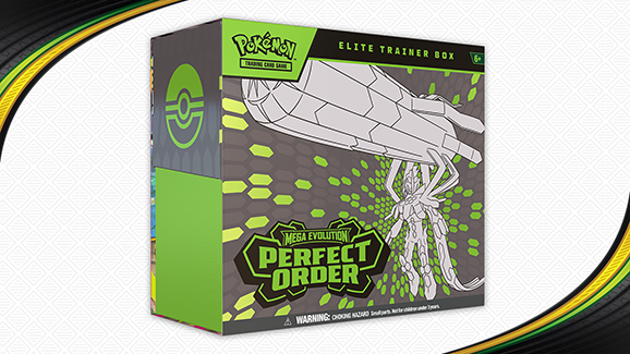 Pokemon Mega Evolution #3 Perfect Order Elite Trainer Box