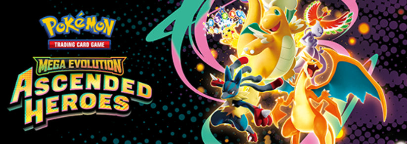 Pokemon Mega Evolution Ascended Heroes Tech Sticker Collection