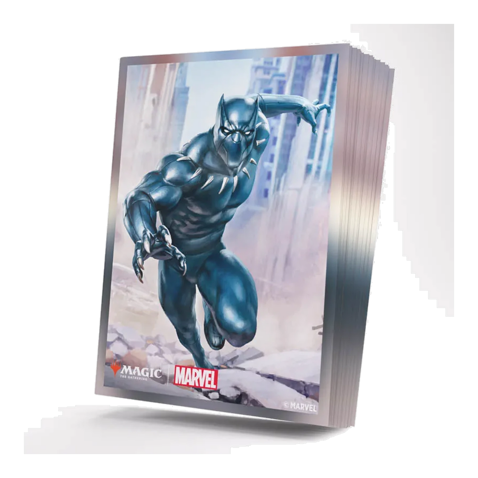 MTG Marvel Super Heroes Premium Art Sleeves Black Panther (105)