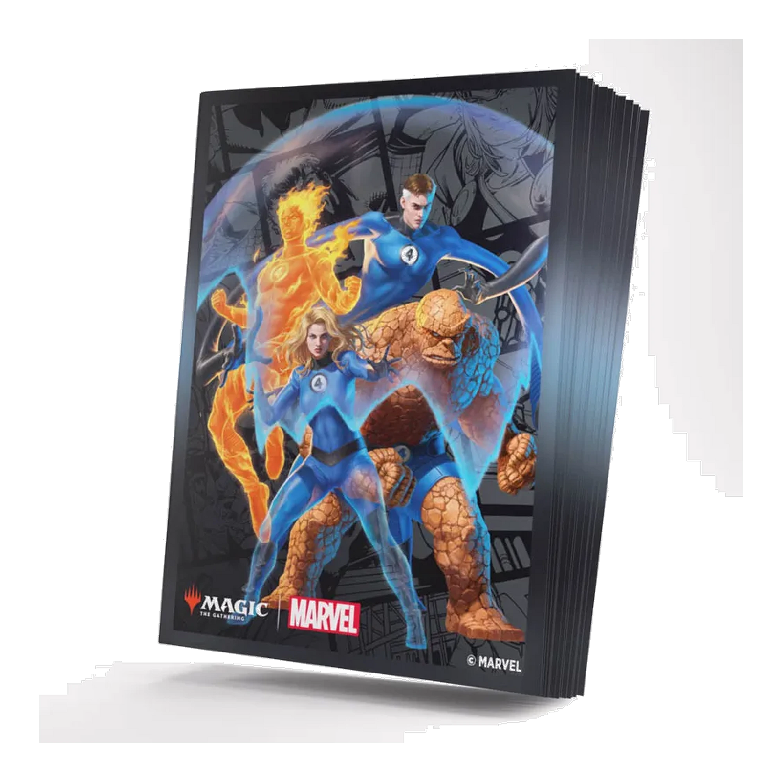 MTG Marvel Super Heroes Premium Art Sleeves The Fantastic Four (105)