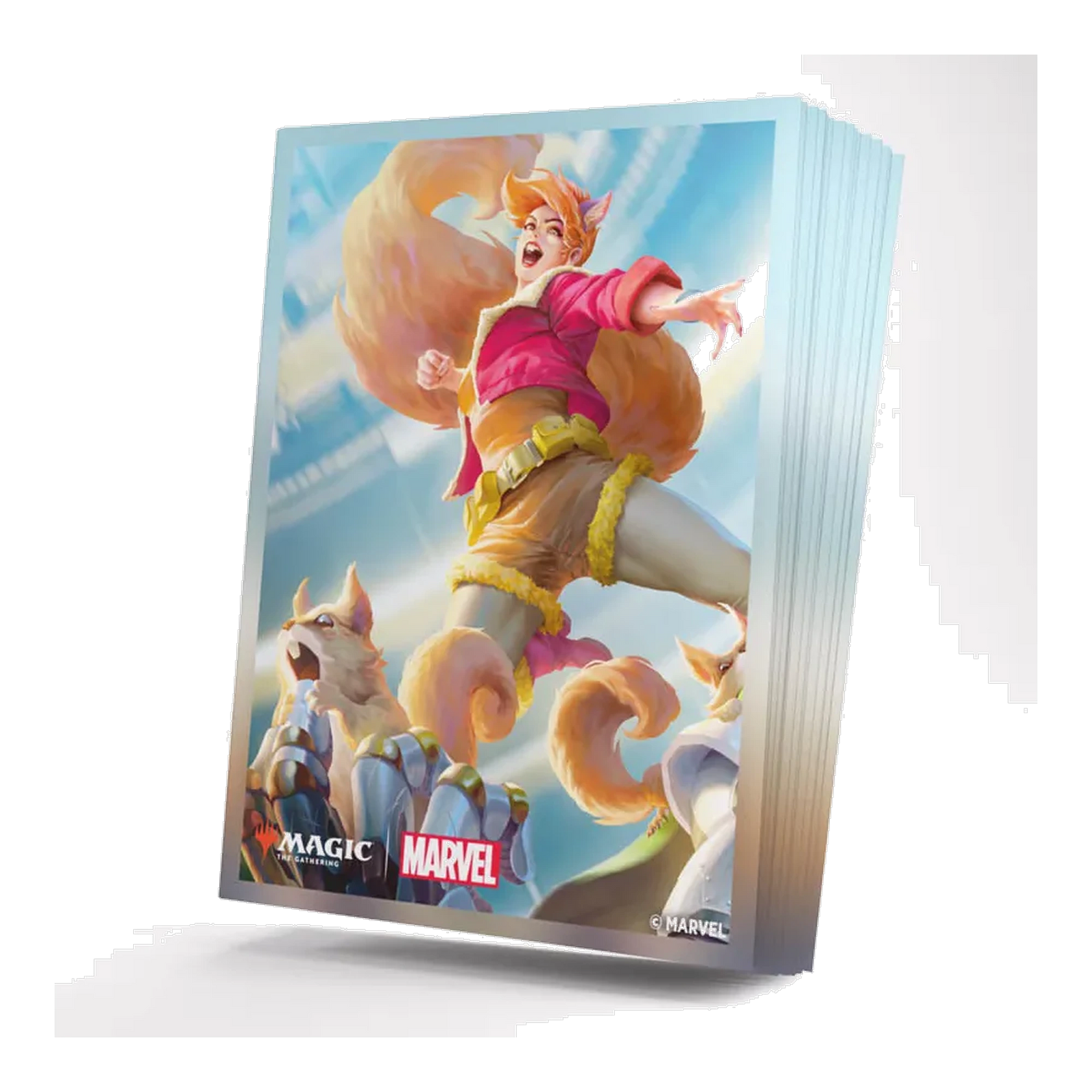 MTG Marvel Super Heroes Premium Art Sleeves Go Nuts! (105)