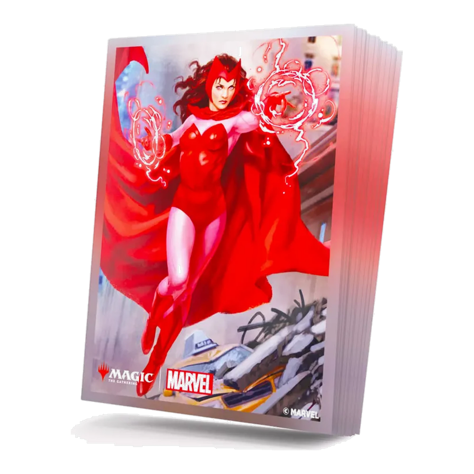MTG Marvel Super Heroes Premium Art Sleeves Scarlet Witch (105)