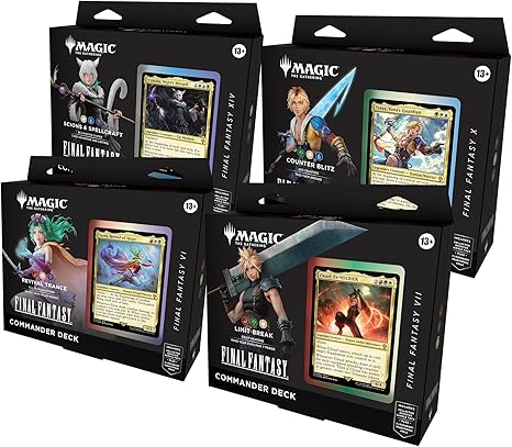 MTG: Final Fantasy Commander Deck Bundle (All 4 Decks)