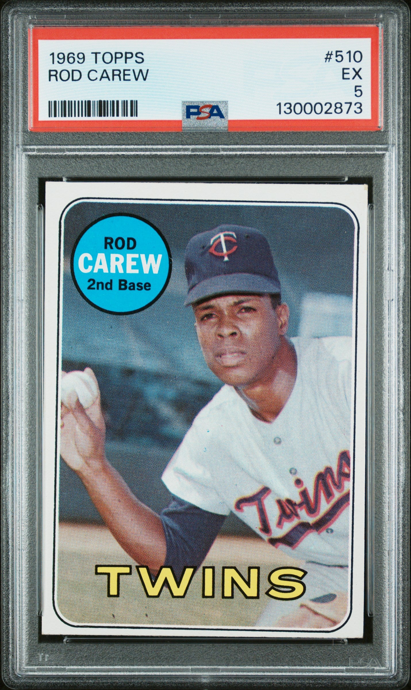 1969 Topps 510 Rod Carew PSA 5