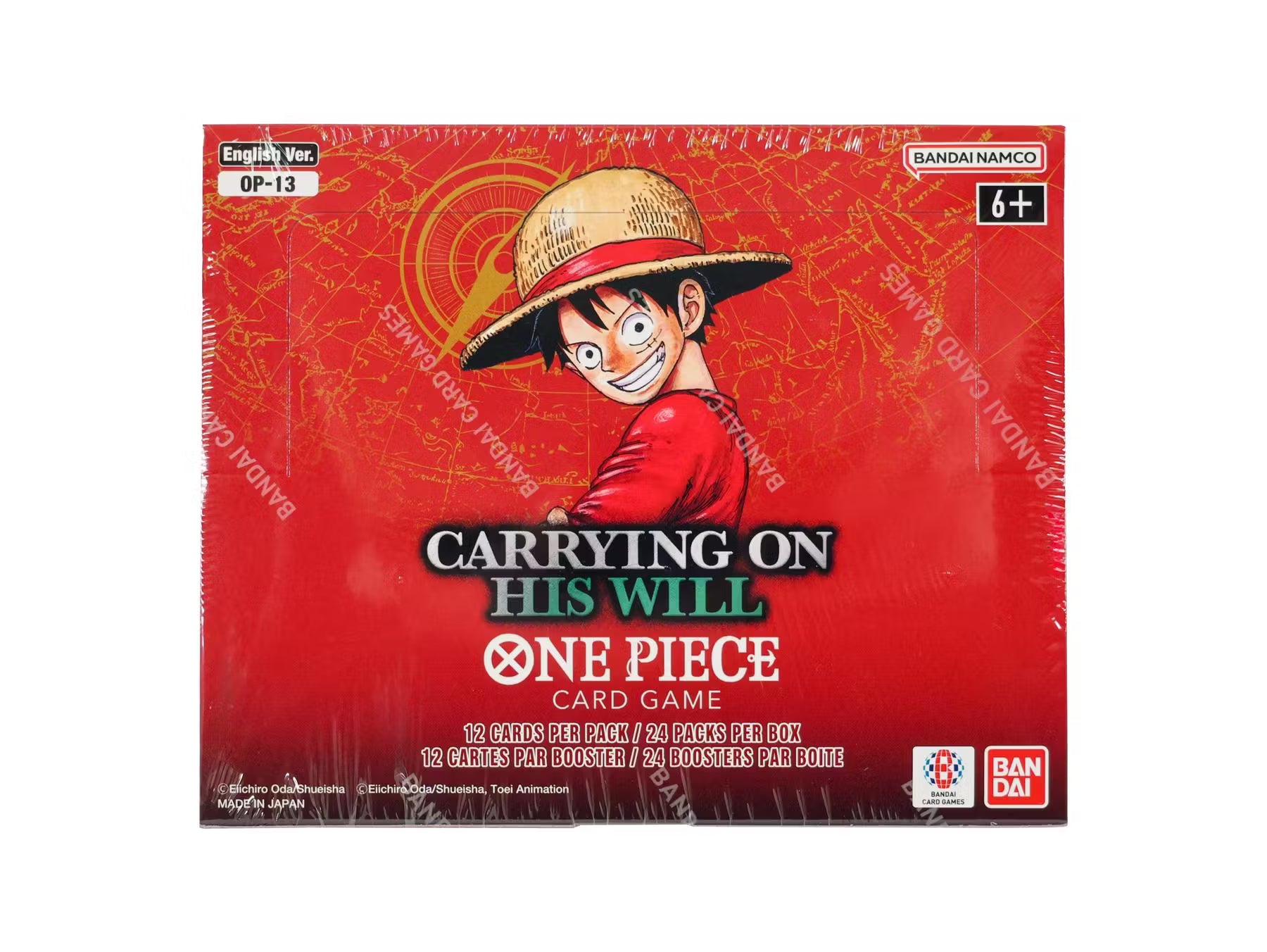 One Piece TCG Carrying On His Will (OP-13) Booster Box
