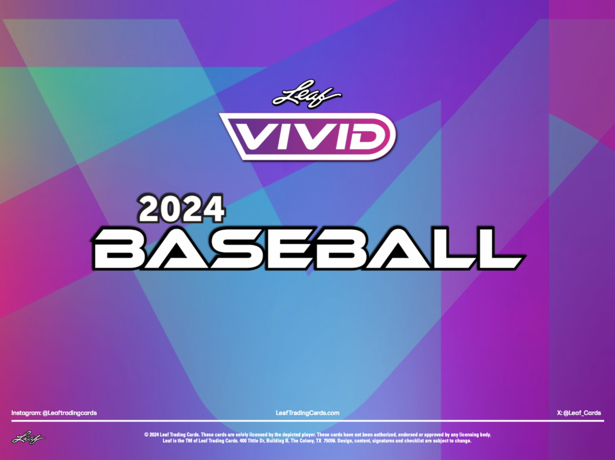 2024 Leaf Vivid Baseball Hobby Box