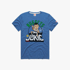 Nuggets Nikola Jokic Signature City Edition 2024 T-shirt - Royal Blue / XS