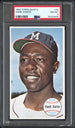 1964 Topps Giants Hank Aaron #49 PSA 8