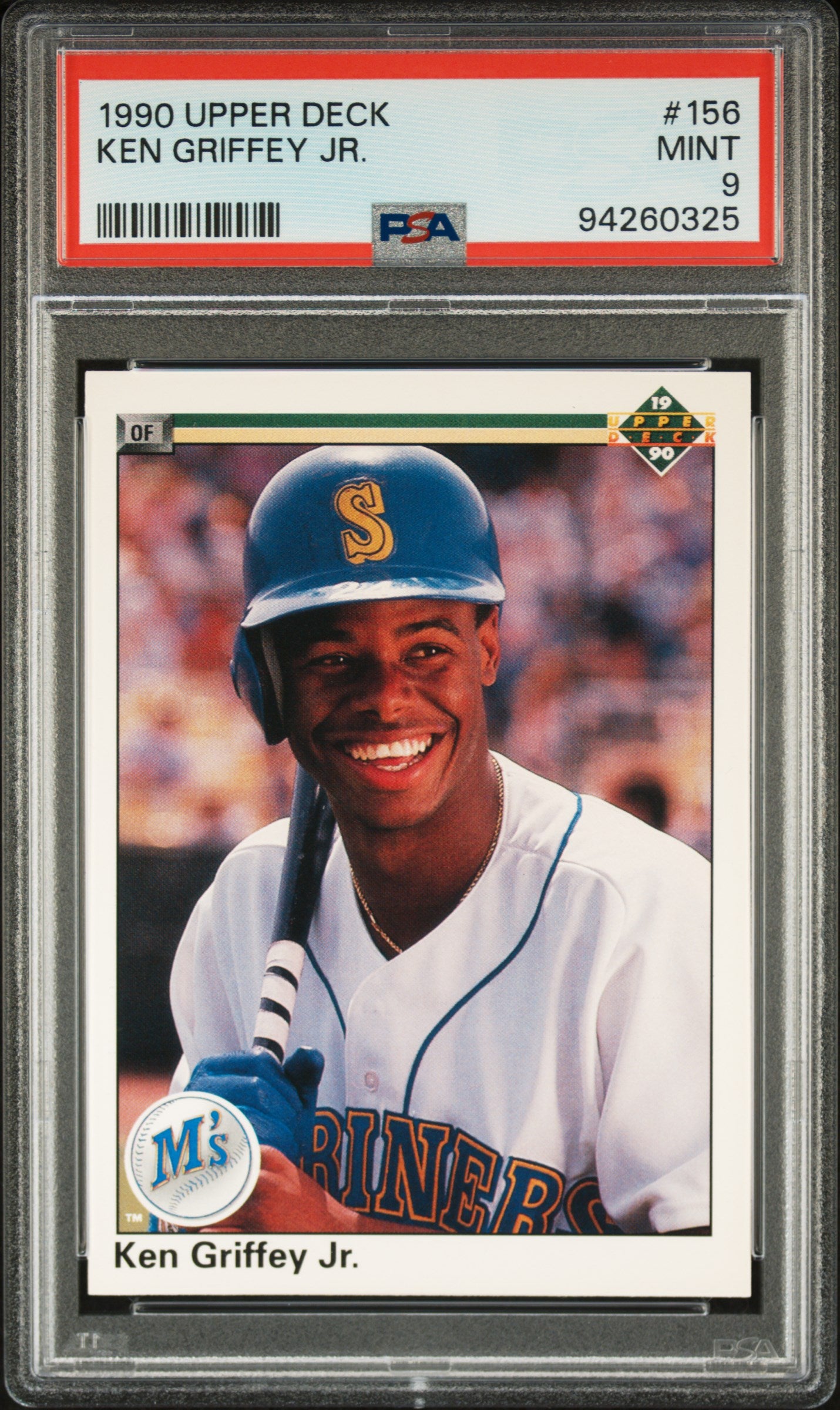1990 Upper Deck Ken Griffey #156 PSA 9