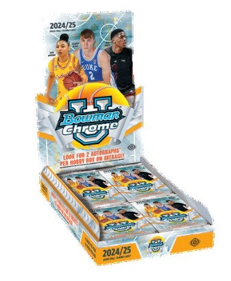2024-25 Bowman University Chrome Basketball Hobby Box