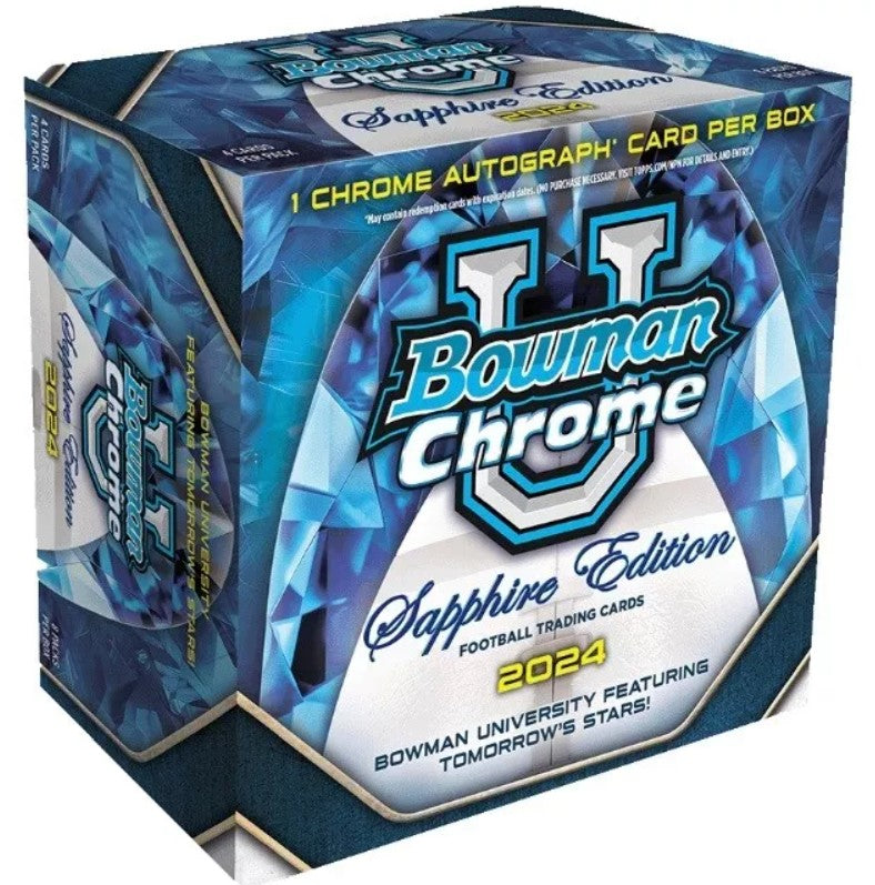 2024 Bowman U Chrome Football Sapphire
