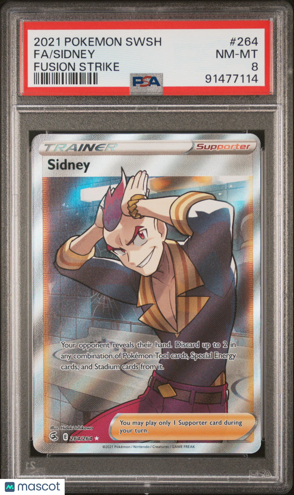2021 Pokemon TCG Sidney #264 PSA 8