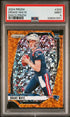 2024 Panini Drake Maye Disco Prizm #329 PSA 9