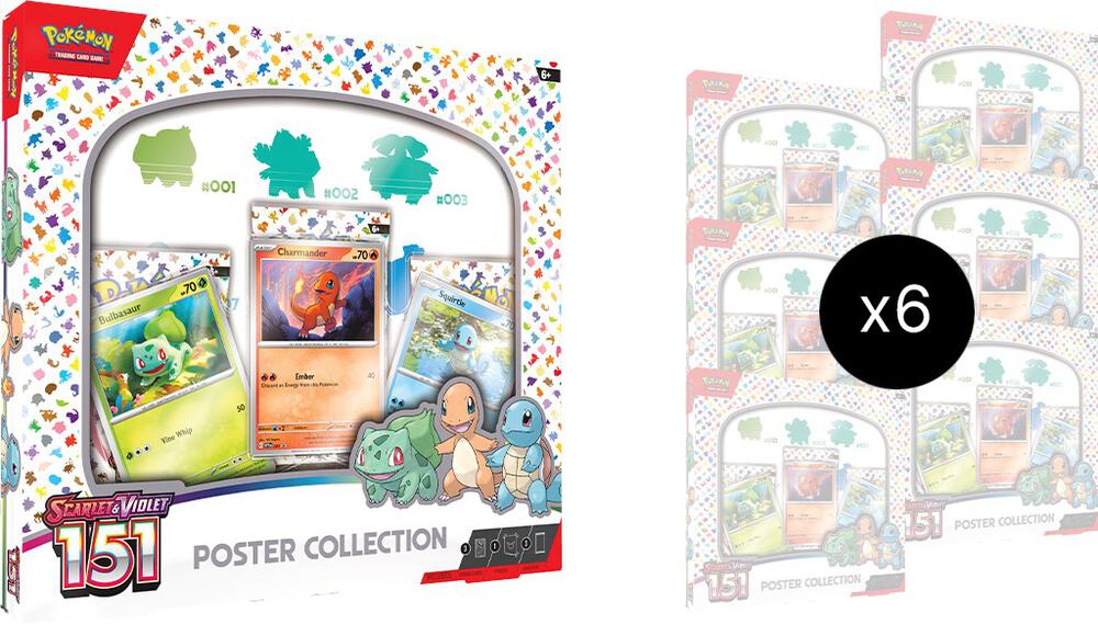 Pokemon Scarlet & Violet 151 Poster Collection