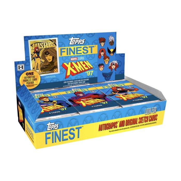 2025 Topps Finest X-Men '97 Hobby Box