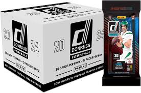 2024 Panini Donruss NFL Cello Fat Pack Box